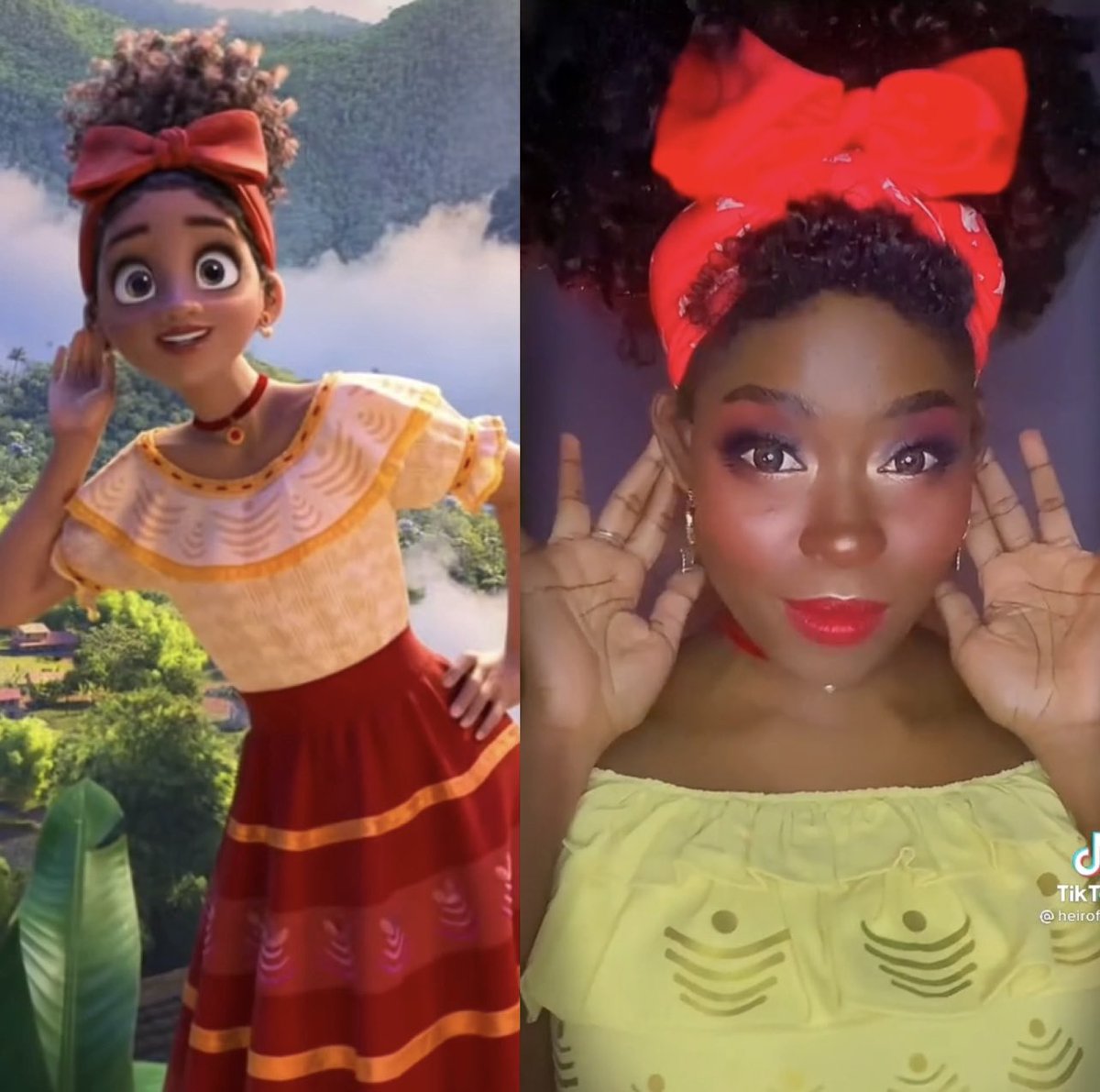 BlkWmInCostume's tweet photo. #Encanto Cosplay ✨ https://t.co/Y7tdavt2NJ #blackwomenincostume @Lin_Manuel @megansoigne @HeirOfGlee @graescaled @taylorcassidyj https://t.co/jsf4KQuRn0