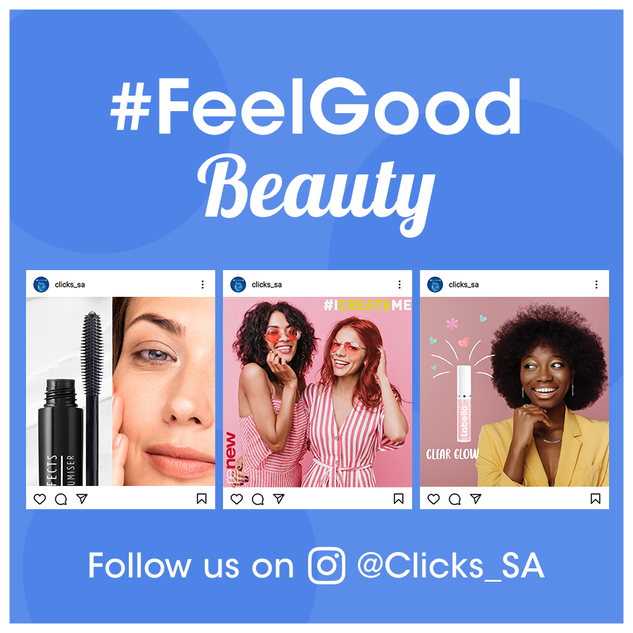 Follow our Clicks Instagram page for beauty tips and advice, trends, new products and promotions! Follow NOW > bit.ly/3Ijbb0s