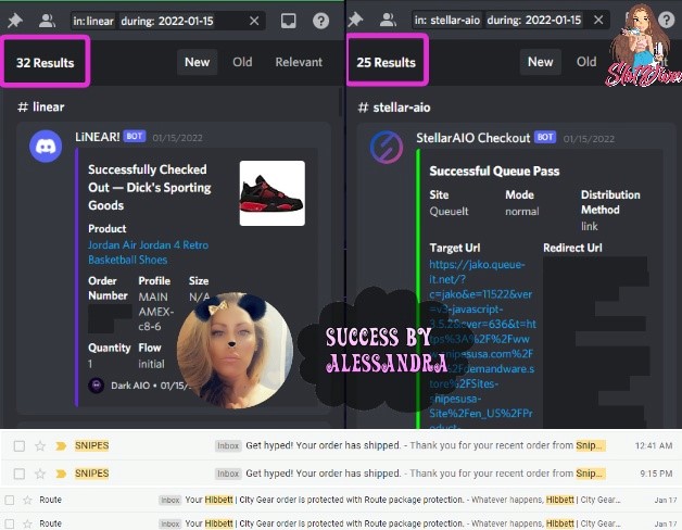 Alessandra Asaro (@alessandraasaro) on Twitter photo Jordan 4 Red Thunder✅
🤖 <a href="/DarkAIO__/">Dark AIO</a> <a href="/stellara_io/">Stellar AIO</a> <a href="/HayhaBots/">Hayha Bots</a> (Hibbett unlogged)
🌐 <a href="/TheXYZStore/">TheXYZStore</a> @ProxiesBanana <a href="/PettiProxies/">PettiProxies</a>
🖥️ <a href="/RenownedServers/">Renowned Servers</a> <a href="/TheHypeProxies/">HypeProxies</a>
🧑🤝🧑 <a href="/boomer_fnf/">BoomerFNF</a> <a href="/GFNF__/">GFNF</a> <a href="/NotifySquared/">N2</a>
💳 <a href="/SLOT_DiVA/">Slot Diva</a> Jordan 4 Red Thunder✅
🤖 <a href="/DarkAIO__/">Dark AIO</a> <a href="/stellara_io/">Stellar AIO</a> <a href="/HayhaBots/">Hayha Bots</a> (Hibbett unlogged)
🌐 <a href="/TheXYZStore/">TheXYZStore</a> @ProxiesBanana <a href="/PettiProxies/">PettiProxies</a>
🖥️ <a href="/RenownedServers/">Renowned Servers</a> <a href="/TheHypeProxies/">HypeProxies</a>
🧑🤝🧑 <a href="/boomer_fnf/">BoomerFNF</a> <a href="/GFNF__/">GFNF</a> <a href="/NotifySquared/">N2</a>
💳 <a href="/SLOT_DiVA/">Slot Diva</a>