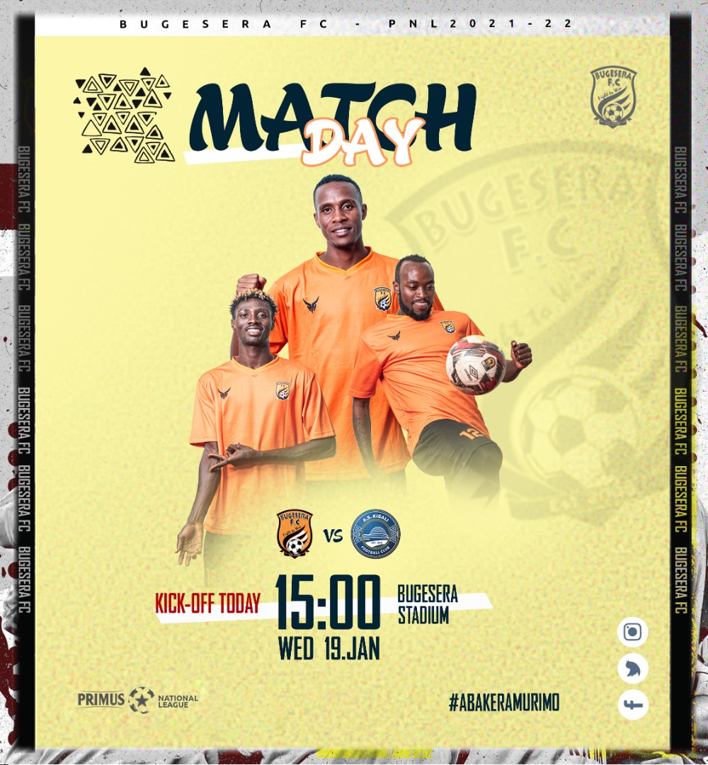 Bugesera_fc's tweet photo. It's our Match Day #BUGASK
Our XI are set to give all their best.
#Abakeramurimo https://t.co/zrQbrDaBHr