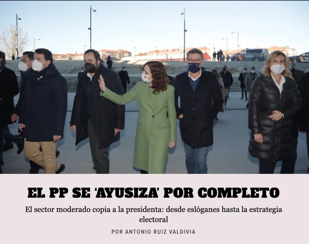 El PP se Ayusiza, que viene a ser lo mismo que el PP se ultraderechiza.