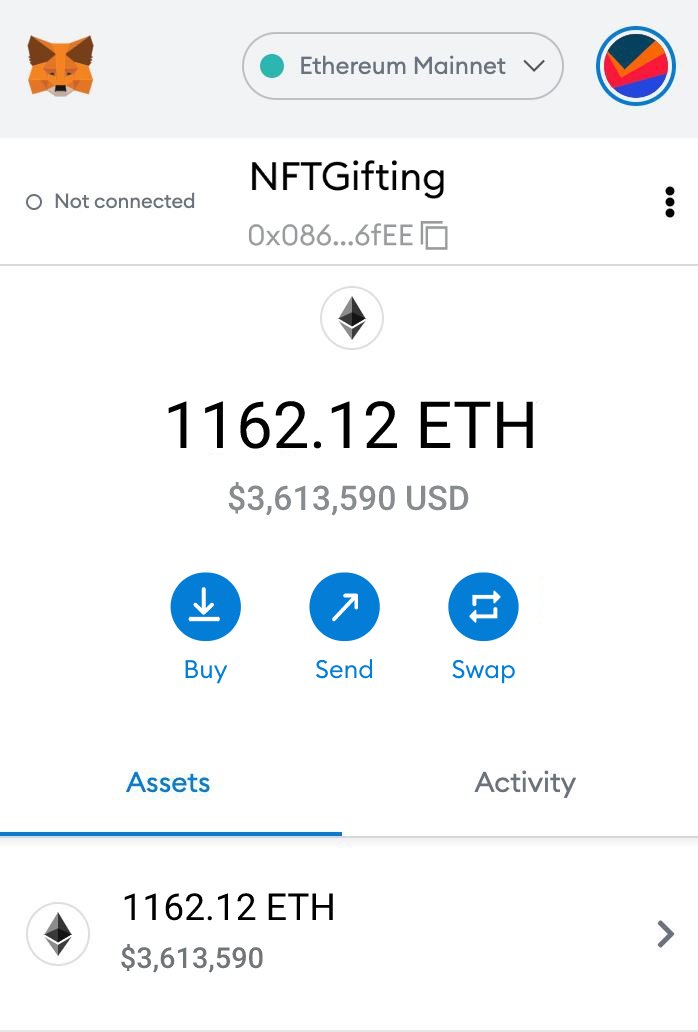 Drop your wallet address 👇
10 $ETH &amp; 10x #NFT to give to my followers 🎁
To enter just Like, RT &amp; Follow Me! ✅