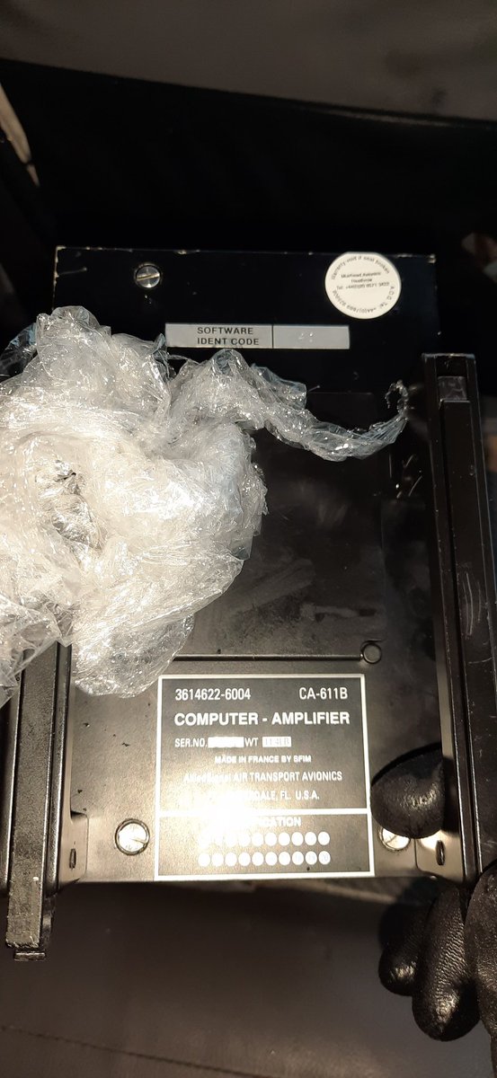 abi_tech's tweet image. Auto pilot amplifier failure can't engage
Board supply no output