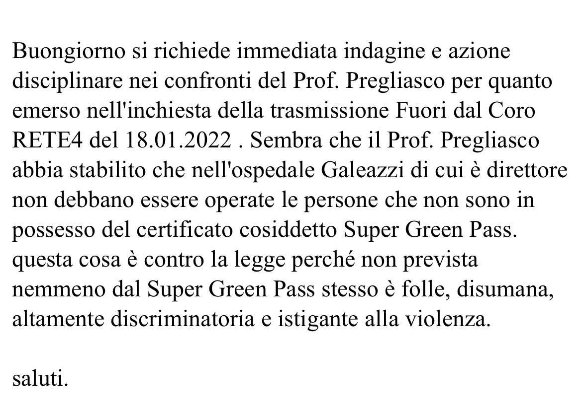 Grazie all’autore che mi ha messo in copia ! Forza che li mandiamo in #galera