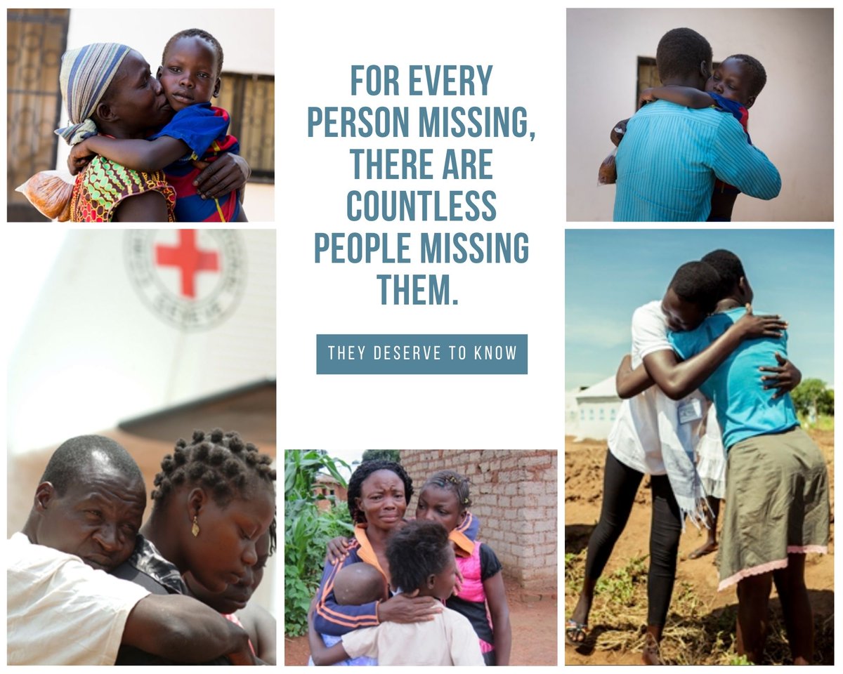 ICRC_SSudan's tweet photo. Over 5,000 people are missing in #SouthSudan due to conflict, armed violence, and natural disasters. 
For every person missing, there are countless people missing them. 
They deserve to know the fate of their loved ones. https://t.co/noAa9Vmltn