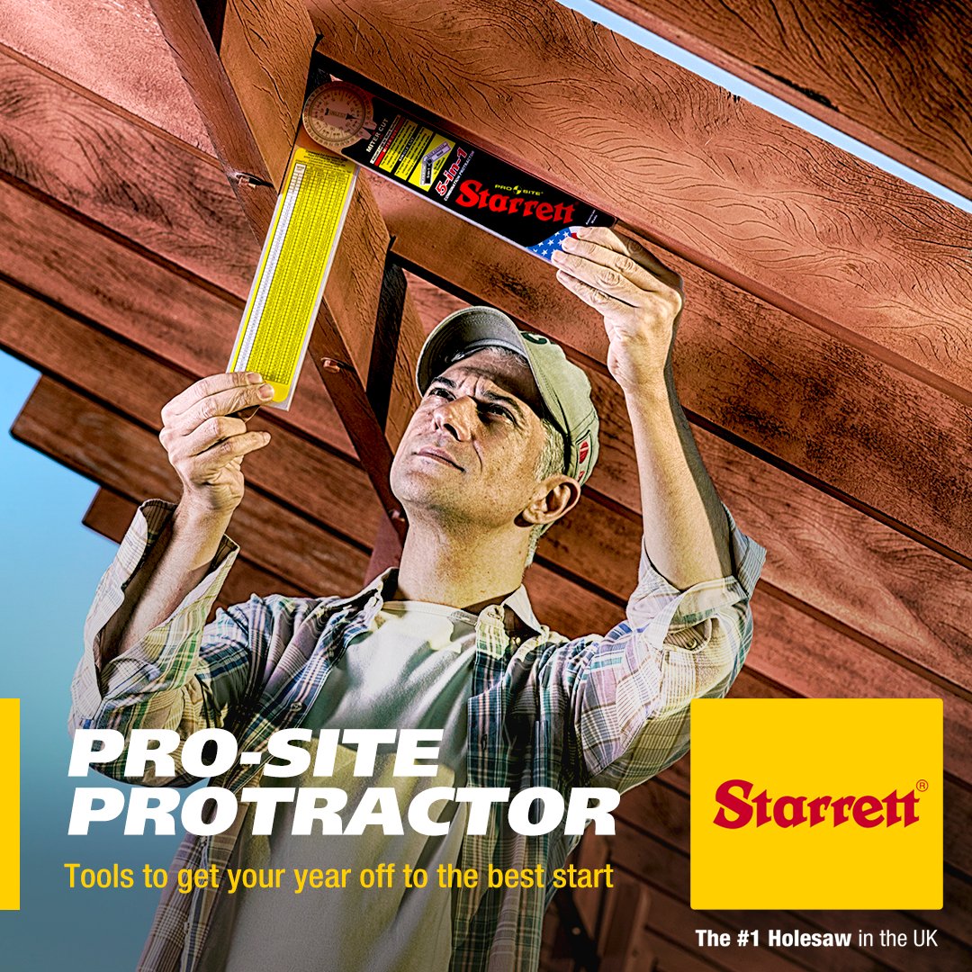 Work with tools that remove the guesswork 🤓. Our Pro-Site™ 505 combination protractors take the guesswork out of mitre cuts, single cuts and compound mitre cuts, making them ideal for all building trades 📐.

#Starrett #ProSiteProtractor #ProSite #Carpenter #Plumber #Trades