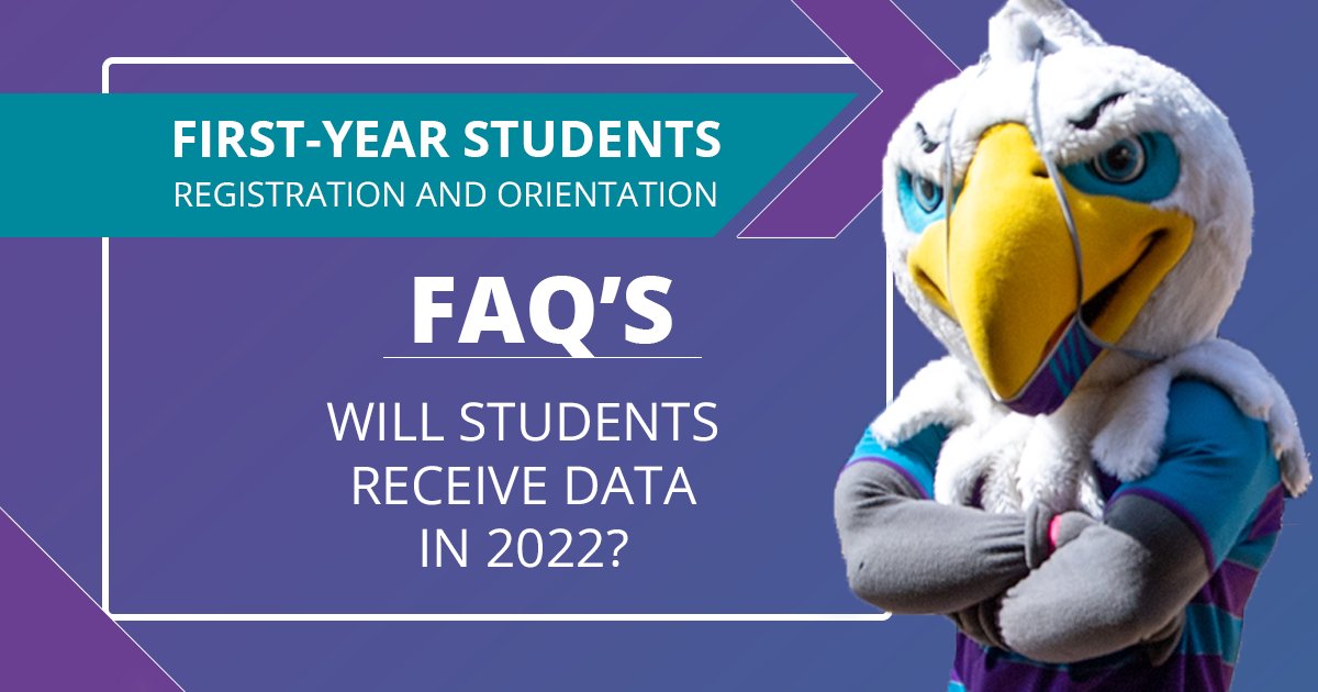 theNWU's tweet photo. NWU FAQ: Will students receive data in 2022?

Answer: At the end of 2021, the VC informed students that they should return to their campuses for the 2022 academic year. There will be no data provisioning in 2022.
Read more: https://t.co/xmeJfeDMlI

#MyNWU #NWUFirstYears https://t.co/GCMp26RgyS
