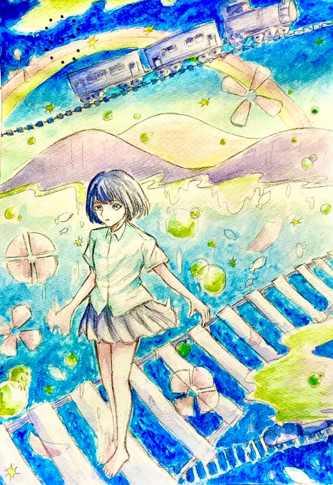 ウミユリ海底譚のtwitterイラスト検索結果