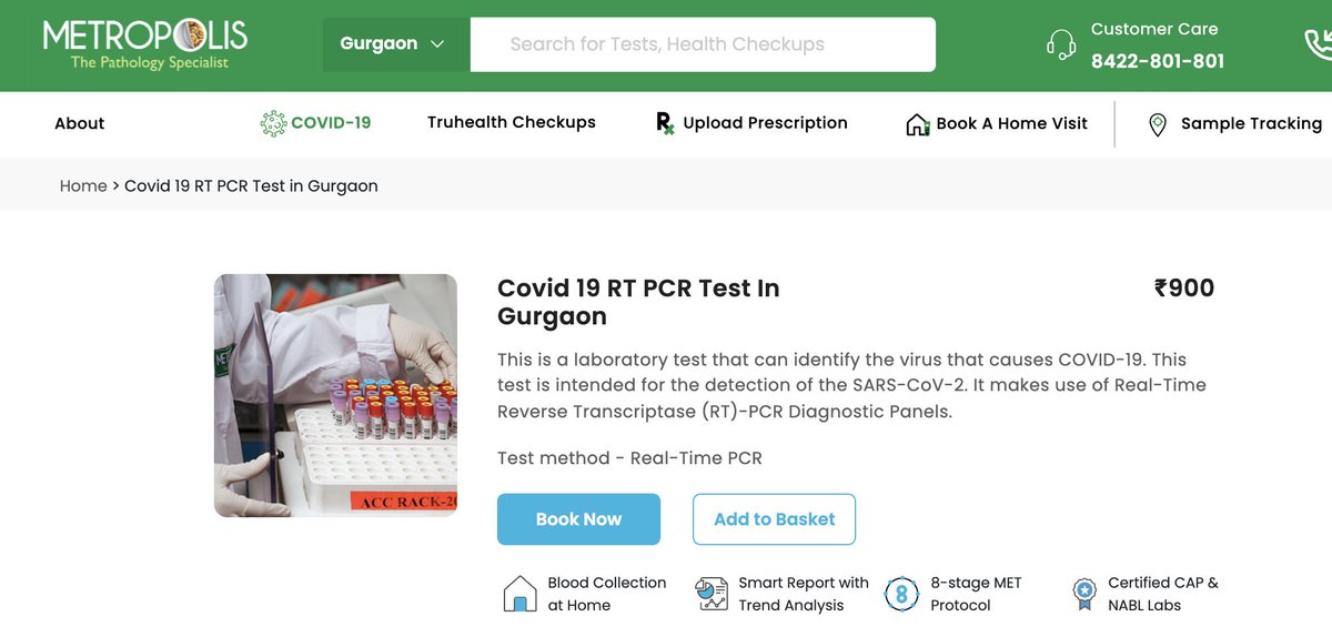 indievidual's tweet photo. @MoHFW_INDIA @ICMRDELHI @NABL_QCI This differential pricing of Covid RT-PCR tests by @MetropolisLab is baffling #exploitation. ₹500 #Mumbai, ₹900 in #Gurugram, ₹2800 in #Raipur. https://t.co/DQPFCOgCG1