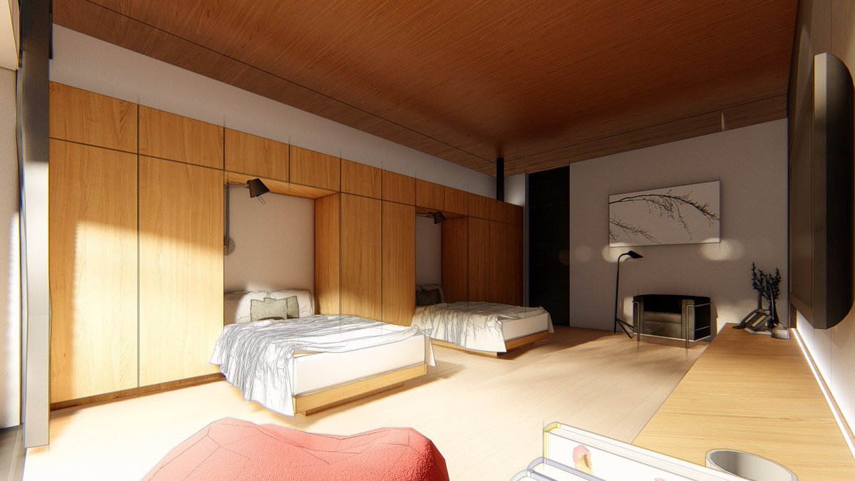 arkisens's tweet photo. Guest room morning scenes from our Riverside Residence project ☀️
•
#arkisens #workinprogress #architecture #interiorarchitecture #residentialarchitecture #housedesign #tropicalarchitecture #philippinearchitecture #architecturelovers #valleygolf #antipolo #philippines https://t.co/T5DKqnJb1r
