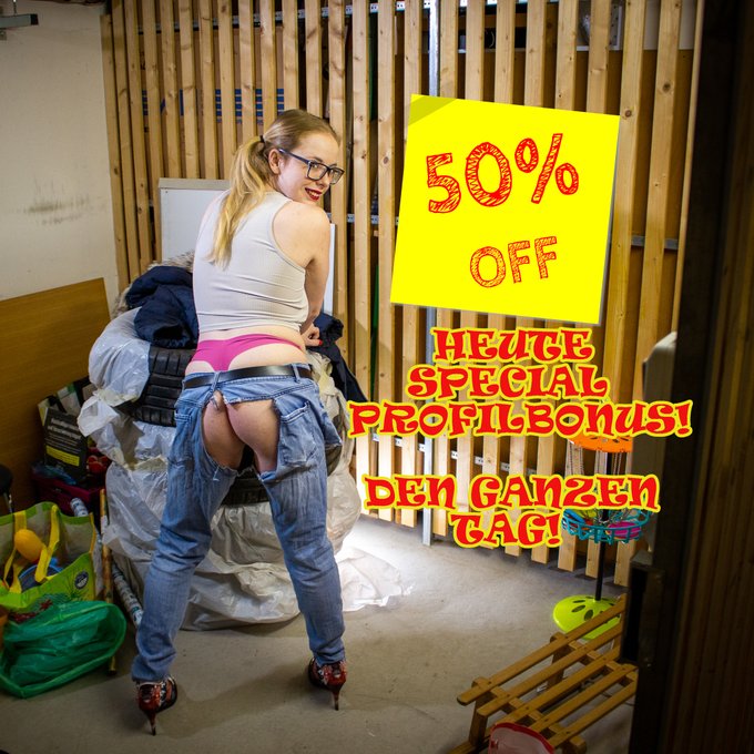 MEGA-SALE nur HEUTE!!! 50% Profilbonus!!! Zudem heute den ganzen Tag Webcam + neues hei&szlig;es Video! Also<a href="/tag/model"class="tags"><span>#model</span></a><a href="/tag/teen"class="tags"><span>#teen</span></a><a href="/tag/webcamgirl"class="tags"><span>#webcamgirl</span></a><a href="/tag/single"class="tags"><span>#single</span></a><a href="/tag/mydirtyhobby"class="tags"><span>#mydirtyhobby</span></a>