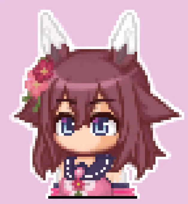 速描きチャレンジ
パワポケ風のサクラチヨノオー
実装早い!
#ウマ娘 