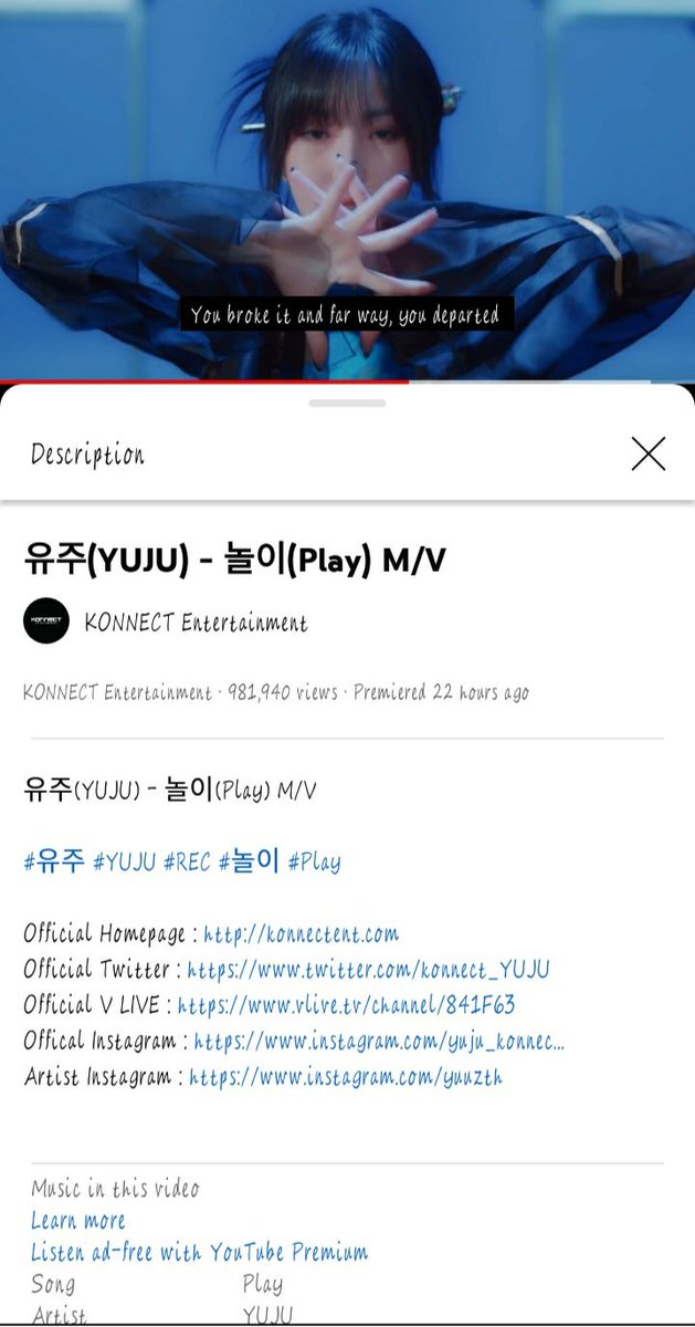 imjessap's tweet photo. Lets aim for 1M Views buddies let's go

@konnect_YUJU

REC OUT NOW
#YUJU_SOLO_DEBUT
#유주_놀이_6시_솔로데뷔 https://t.co/DiKyqILrh7