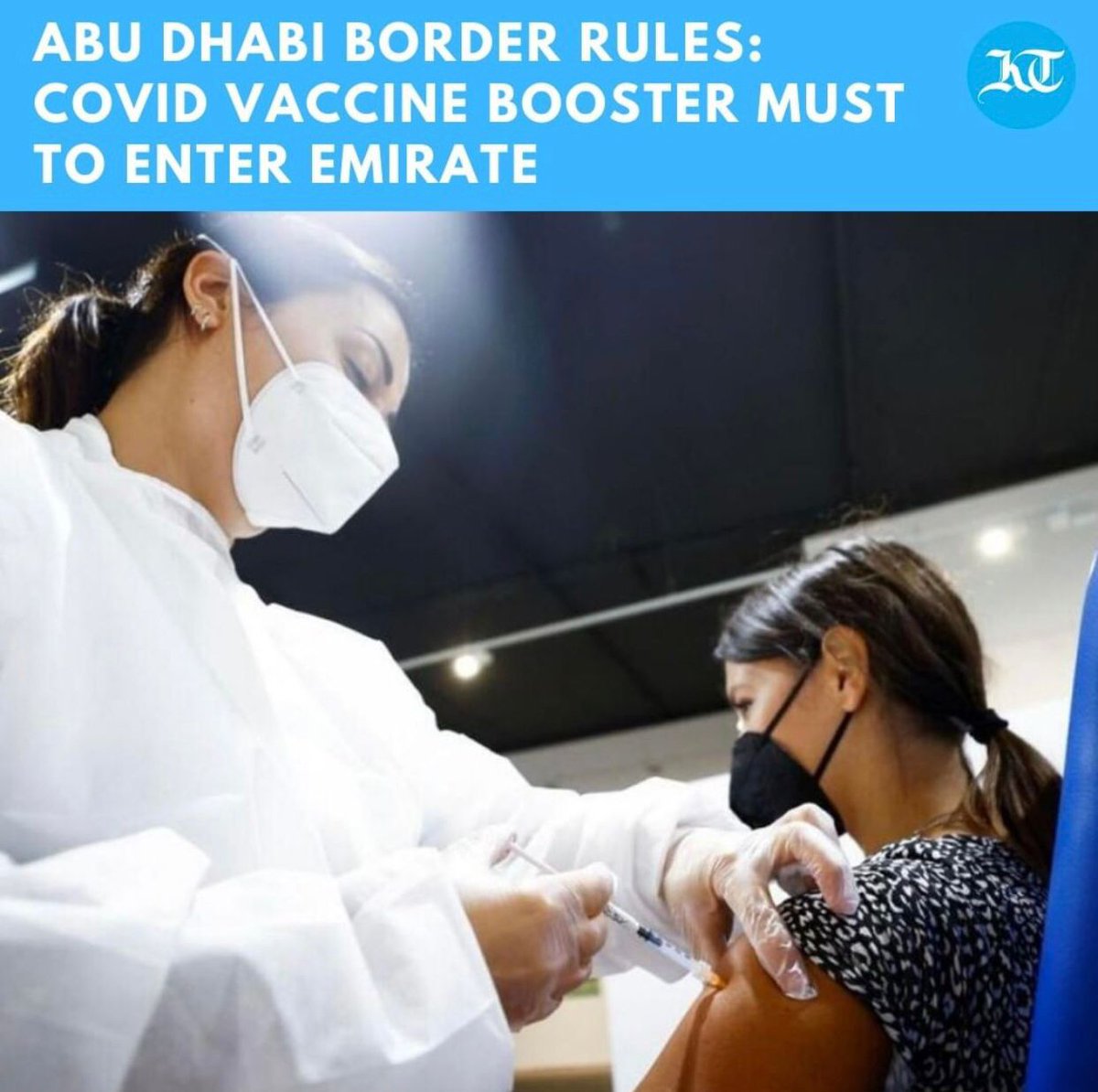 Al Hosn app, said that a booster shot for all types of Covid-19 vaccinations has been made a mandatory requirement to enter Abu Dhabi and most public places in the emirate.