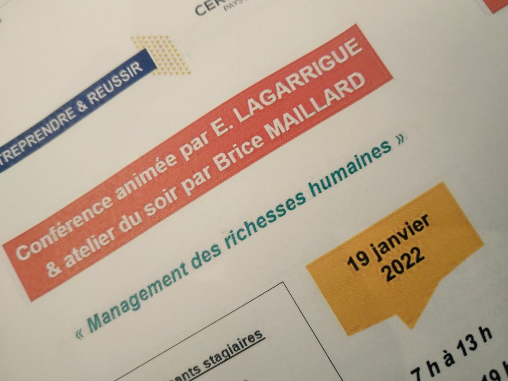 Maillard_B's tweet photo. #EntreprendreEtReussir @CerfrancePDL c'est reparti.

Après l'accueil hier, début des conférences ce matin par sous-groupes. Pour moi c'est avec l'éclairage @OpteamRH d' @evelynelagarri1 pour le management RH!

@Cerfrance85 
@Cerfrance44 @Cerfrance_5372 @Cerfrance49 https://t.co/NAhVagFpUF