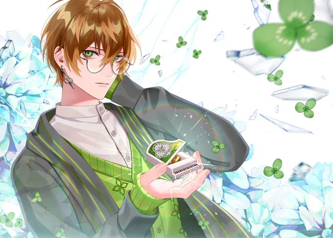 Clock over ORQUESTA、4thBATTLE開幕!
小豆沢三斗くんの応援イラスト描かせていただきました!🍀
よろしくお願いいたします!
 #クロケスタ #4thBATTLE開幕 #三斗vs五百助 