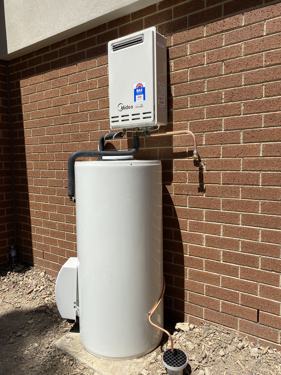 Setup hot water system with myself 
#plumbing / #plumber #skills