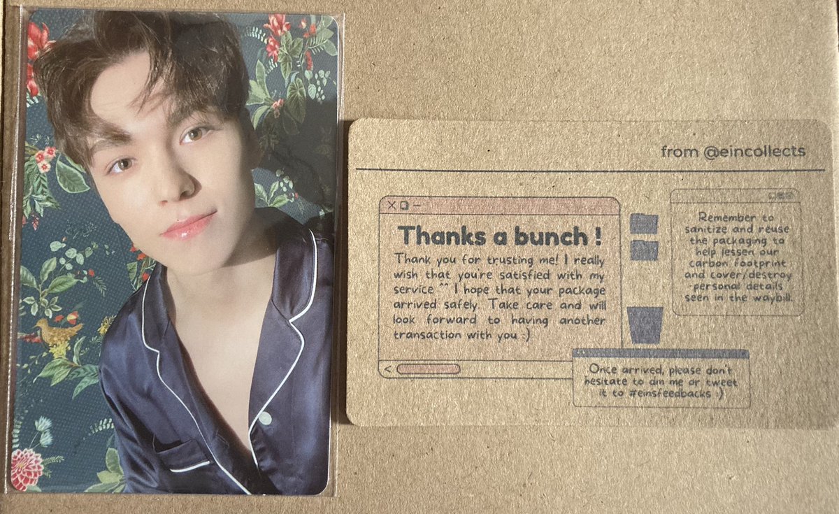 cheolliecarts's tweet photo. — 💌: #gastosnimaj

↳ vernon came homeeee!!! thank you so much po @eincollects!!🥰 til next time!🤍 #einsfeedbacks https://t.co/6bgsIOkjpi