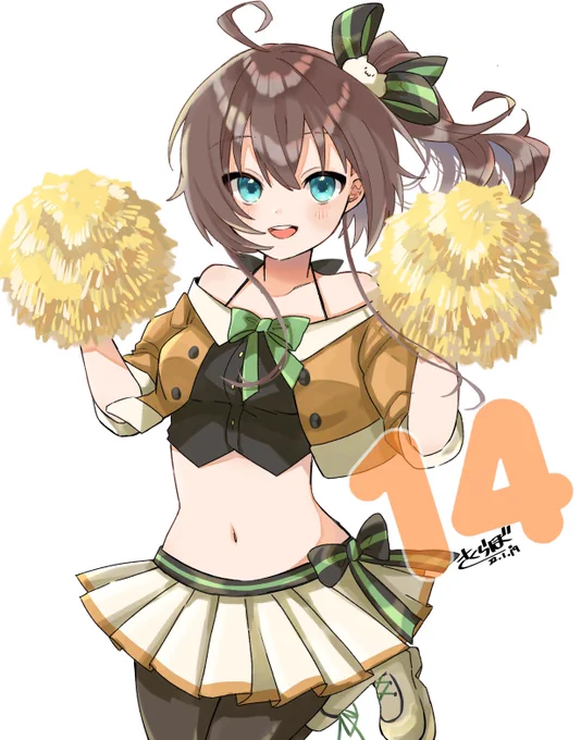 【ホロライブメンバー全員描く!〜推し探しの旅〜】
14人目 夏色まつり🌻
チアガールっぽい衣装が可愛いね
声枯れイケボイス好き!!!🥰💞❤️
#祭絵 
