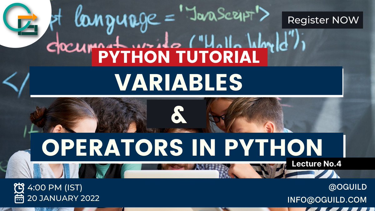 https://t.co/AEhCJTjj7y
Continuation to our #Python #Series. Here learn about #Variables and #Operators in Python
Ask as many doubts | #Learn #new #Skill 
Previous video #Lectures 
Vid no.1 https://t.co/JiGdUq0FCd
Vid no.2 https://t.co/r9ZacA6LVY
Vid no.3 https://t.co/yvVLHCLUay https://t.co/wwQCmyaIFU
