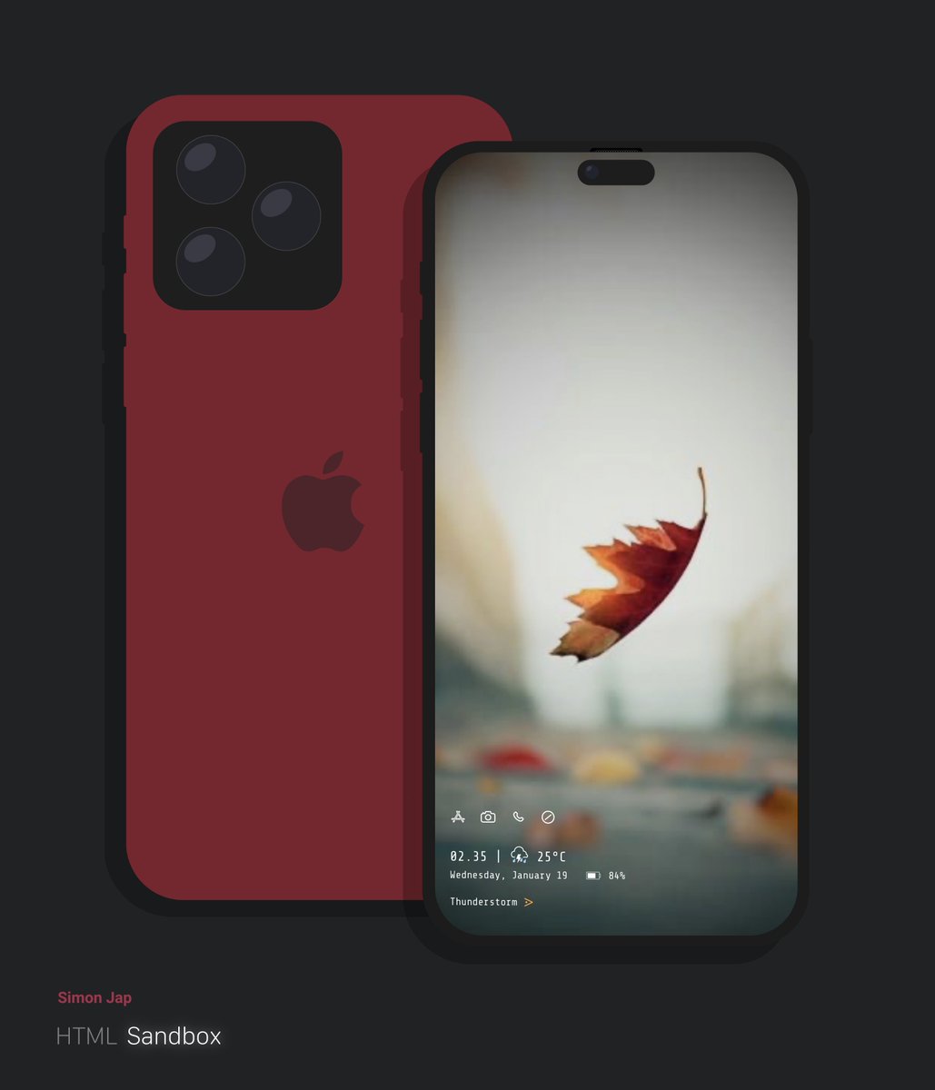 Simonjap63's tweet photo. Minimal locktheme 😎, mockup danke my lady @kleinmone #ThineWhite @theWhyMS #basescript @JunesIphone #xenHTML @akamatchstic #boxy @wvabrinskas #aperio @ren7995 ✌️👌 https://t.co/HtMcyanmiA