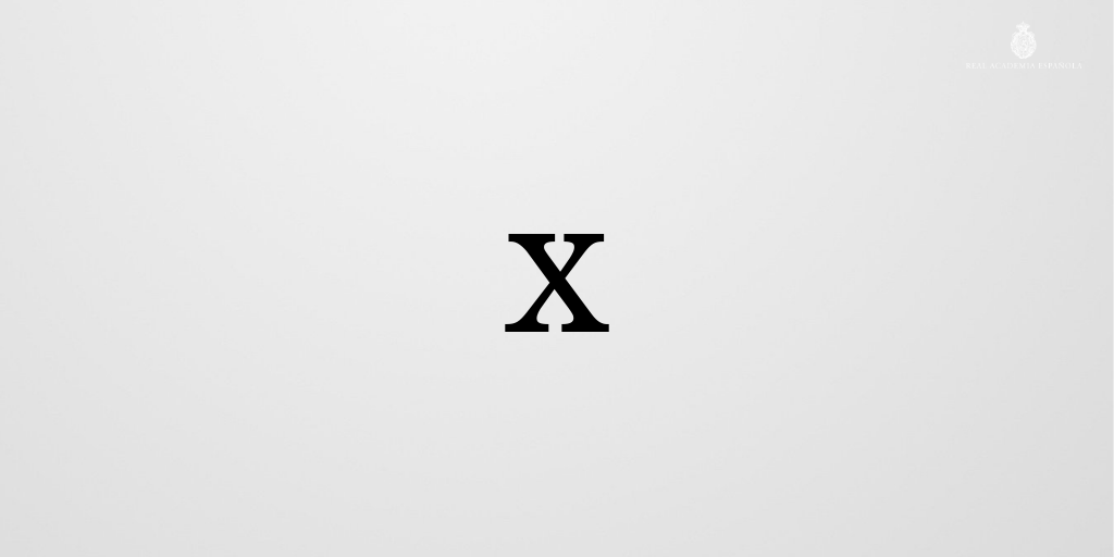 RAEinforma's tweet photo. En español, la letra «x» puede representar distintos sonidos:

• [ks]: «examen», «extra», «relax»
• [s]: «xilófono», «Xochimilco»
• [j]: «México», «mexicano»
• [sh]: «Xola», «xolco»

Más información: https://t.co/hz53vGPwdr. https://t.co/gGgtQnJ8JY
