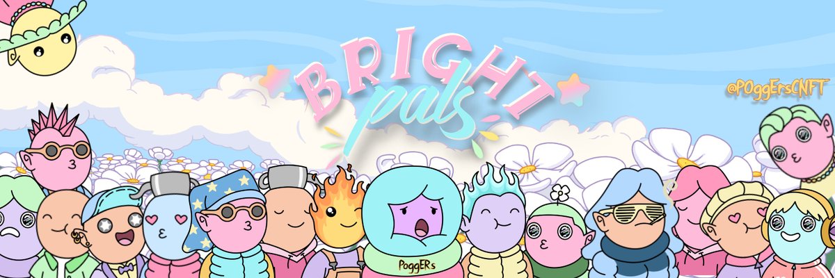 POggErsCNFT's tweet photo. FINALLY GOT A @BrightPalz BANNER WITH ALL MY PALZ!! Done by my buddy @ESKETIT27 !!!! What do y'all think?? 

#BrightPalz #BullishOnBrights #CNFT #CNFTs #CNFTcommunity $ADA #ADA #NFT https://t.co/7YHUoKN4nY