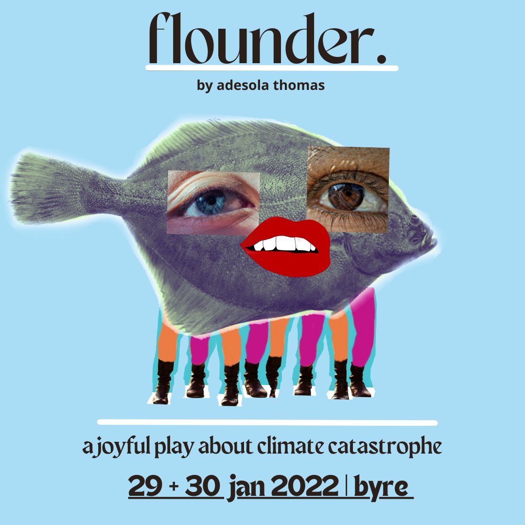 Adesolasayshey's tweet photo. hi twitter. i wrote and have been directing a joyful play about climate catastrophe. it starts with a panic attack and ends with a dance set to radiohead. if you're in scotland next weekend, come see it and give me a squeeze. art is providence!! enjoy these cop 26 photos https://t.co/1FCSAIOqdK