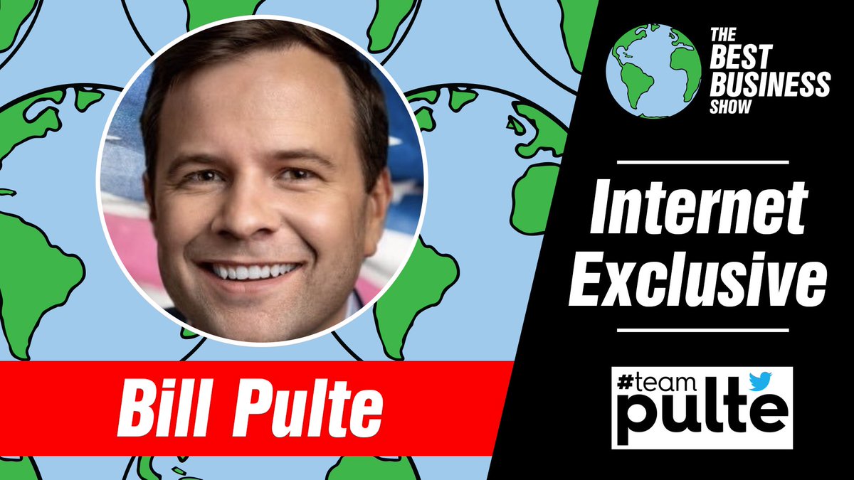 Today we have <a href="/pulte/">Pulte</a> in-studio for The Best Business Show.

This is going to be a lot of fun 🙏🏼
