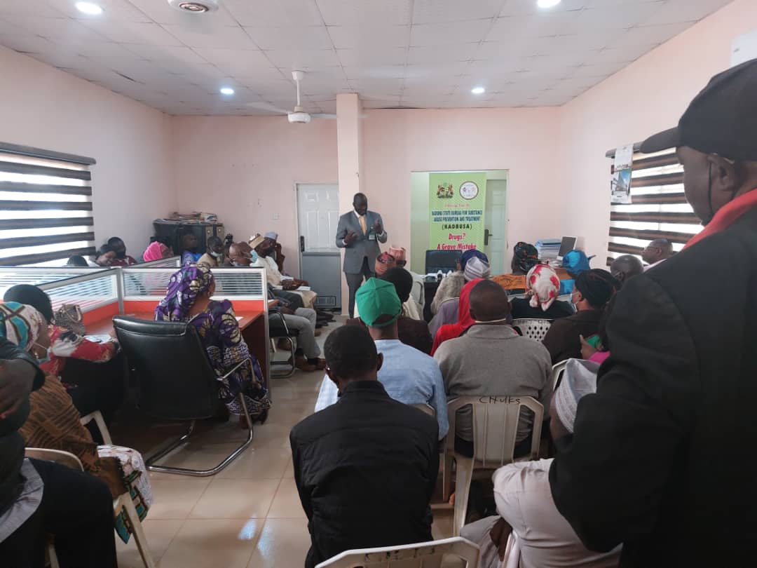 At today's Stakeholders meeting at KADBUSA on Response to Drug Abuse in Kaduna State. A great way to kick off a new year of collaborative evidence based programming!