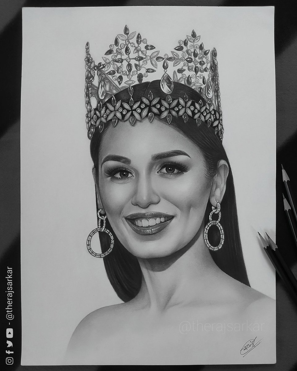 MANUSHI CHILLAR 👑 <a href="/ManushiChhillar/">Manushi Chhillar</a>
<a href="/MissWorldLtd/">Miss World</a> 

Artist- <a href="/therajsarkar/">RAJ SARKAR | ART | ARTIST</a>

#art #artist  #graphite #pencilart #sketch #drawing #love #beauty #sketchbook #follow4followback #likesforlike #MissWorld #manushichhillar #feminamissindia
#india #painting #beauty