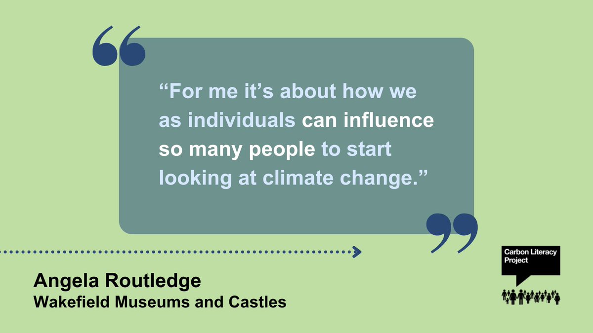 Carbon_Literacy's tweet photo. What have museum sector staff already gained from their experience with #CarbonLiteracy? ๐ญ @WFMuseums @Northlincmuseum @LULGalleries
Find out more at the CL for Museums Toolkit launch next Monday 24 Jan (14:00-15:30).
Register here: https://t.co/oVqO9XzpVT
#CLMuseums https://t.co/01EQsWmCES