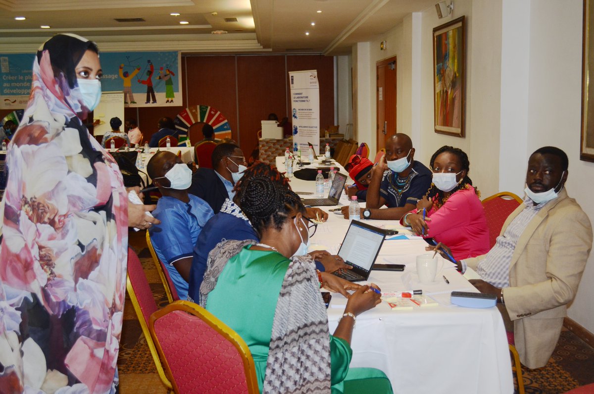 PNUDBenin's tweet image. Rencontre annuelle des Laboratoires d’Accélération #AccLab des pays francophones de @UNDPAfrica du 18 au 20 /01/2022 à Cotonou. Trois jours d’échanges et de partages d’expériences dans un contexte de crise sanitaire et de défis multiformes #Innov4dev