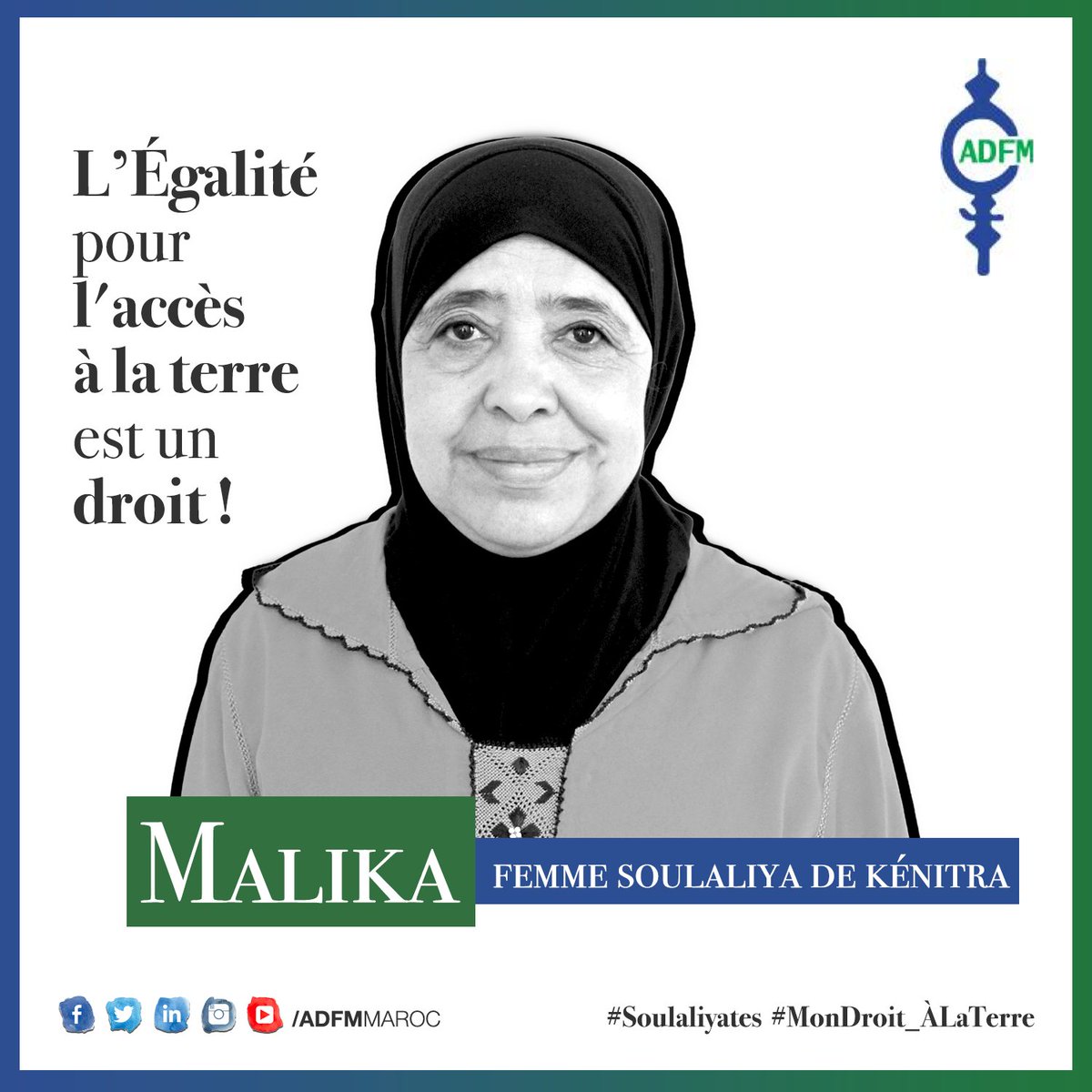ADFMRabat's tweet photo. 🟢🔵  Inouch et Malika, deux femmes Soulaliyates de #Séfrou et #Kénitra , se battent pour leurs droits à la terre ! 
#MonDroit_AlaTerre #Soulaliyates https://t.co/p46lXZXg1K