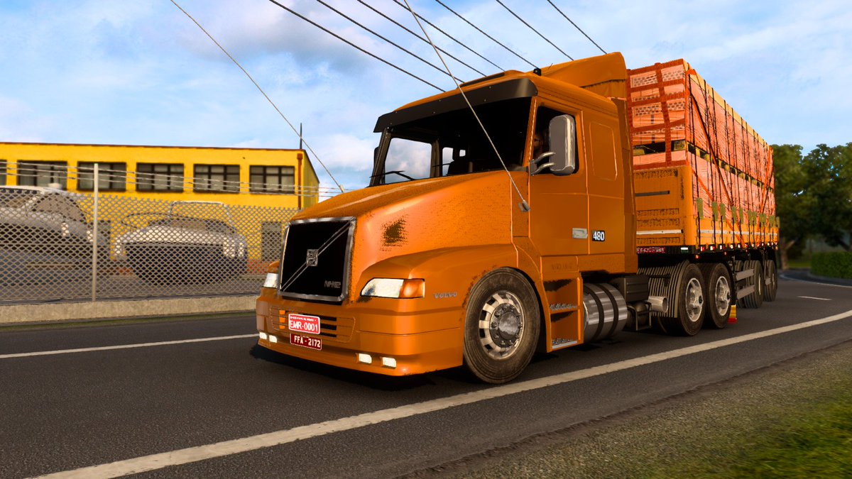 leyvismovicgame's tweet photo. VOLVO NH12 - A fantastic truck with a nice engine sound.
Have a great #Wednesday, #BestCommunityEver and @SCSsoftware
Watch Here ๐
https://t.co/IOmnx4D4zi
#EuroTruckSimulator2 #ETS2 #VirtualTrucking #RealSimulation #Gameplay
@VolvoTrucks https://t.co/GLsoB4QcUr