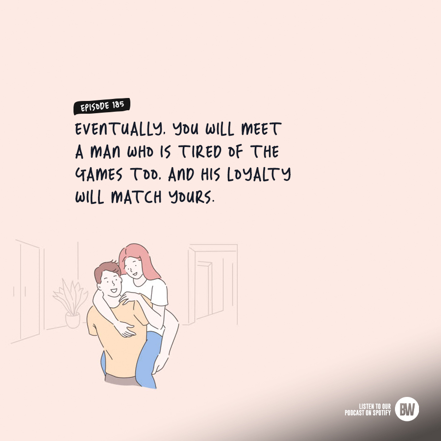 boilingwatersph's tweet photo. Choose loyalty. Magkaiba yung being "liked" sa being "valued". Listen to this episode on Spotify 🎧  https://t.co/4Iy6t8wK0q https://t.co/tX4AA1KXdS