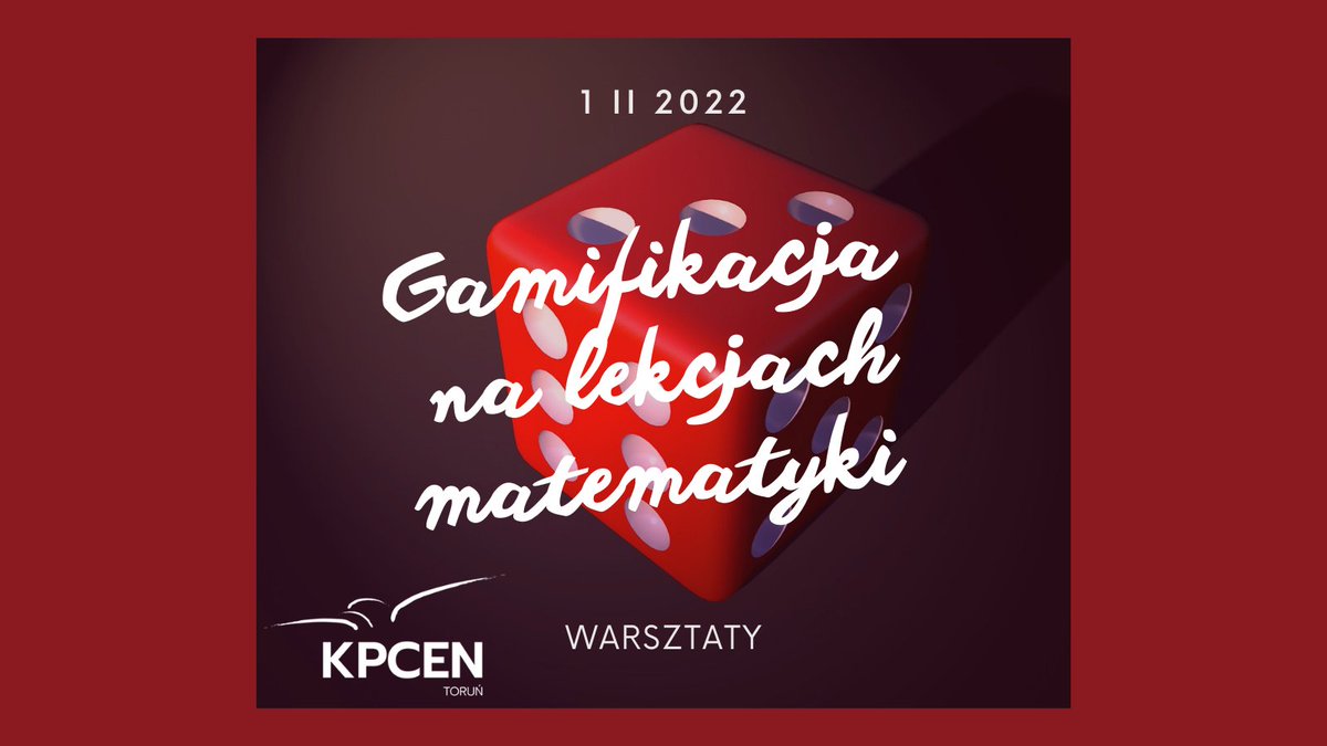 KPCENTorun's tweet photo. Jak wprowadzić gamifikację na lekcjach matematyki w SP? Dowiesz się tego na warsztatach 1.02: https://t.co/EeNQ07LDnE 
Na zajęciach https://t.co/9i3DLJZgt5. stworzysz scenariusze cyklu zajęć opartego na gamifikacji. Info: A. Szymczak, tel. 797-46-66-53 #gamifikacja #matematyka https://t.co/n8XkEBMdRC