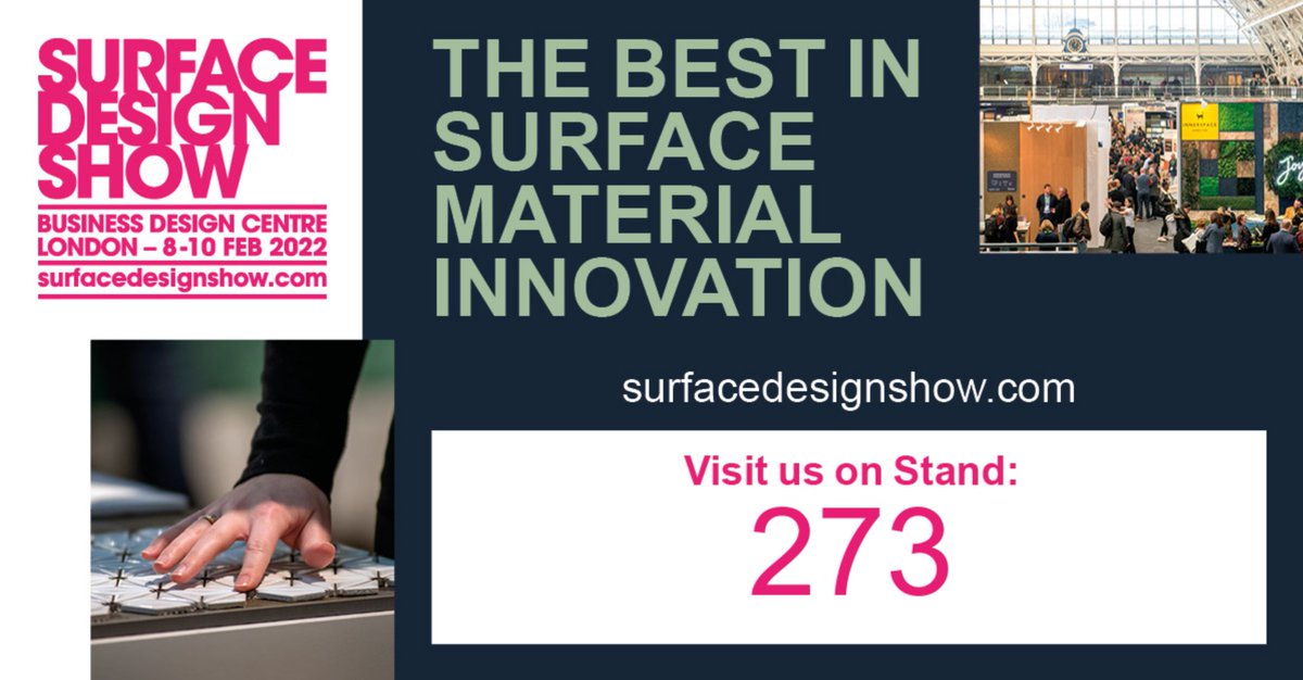 DaedalianGlass's tweet photo. We're exhibiting at the Surface Design Show next month, and we can't wait to be back after two years.
Visit us on stand 273!
.
.
.
#SDS22 #surfacethinking #surfacedesignshow #bespokedesign #design #daedalianglassstudios https://t.co/e0wGEC5XfL