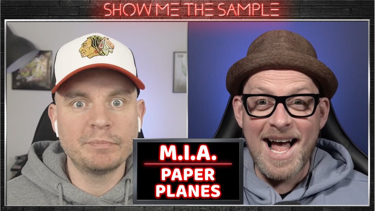 ShowMeTheSample's tweet image. M.I.A - Paper Planes 💣
New Episode on our YouTube channel NOW 🎥