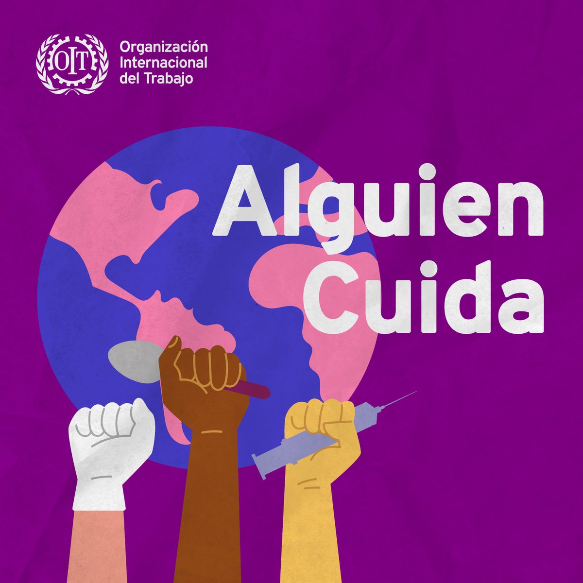 OITArgentina's tweet photo. ¿Funcionaría el mundo sin personas que cocinen, limpien, laven la ropa y cuiden a las infancias y mayores?⁣

Llega #AlguienCuida, el primer podcast de @OITArgentina  sobre los trabajos que el mundo necesita pero nadie ve, conducido por Selva Almada. https://t.co/HAccuLvQPp