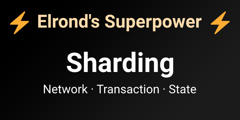 arda_org's tweet photo. ⚡️Elrond's superpower: Sharding⚡️

@ElrondNetwork is the only blockchain to implement 3 types of sharding simultaneously🔥

Sharding solves the super hard scalability-decentralization-security trilemma, as explained by Ethereum co-founder Vitalik Buterin:

https://t.co/Uw7N1I6BTw https://t.co/EAv2a9UA5R