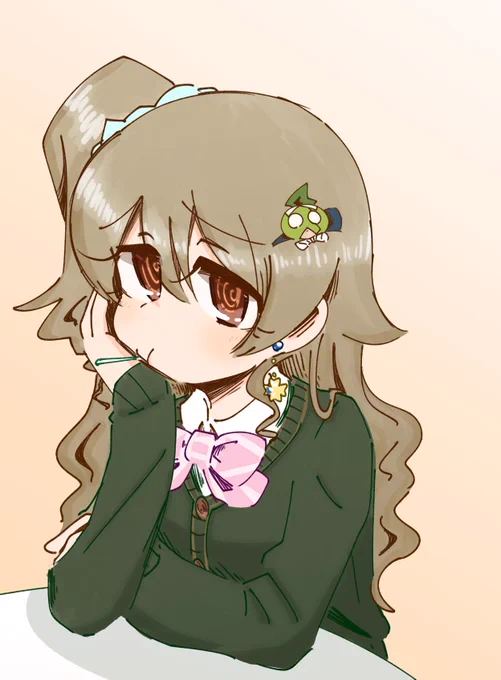 ギャルくぼが板についてきた森久保乃々、欲しい 