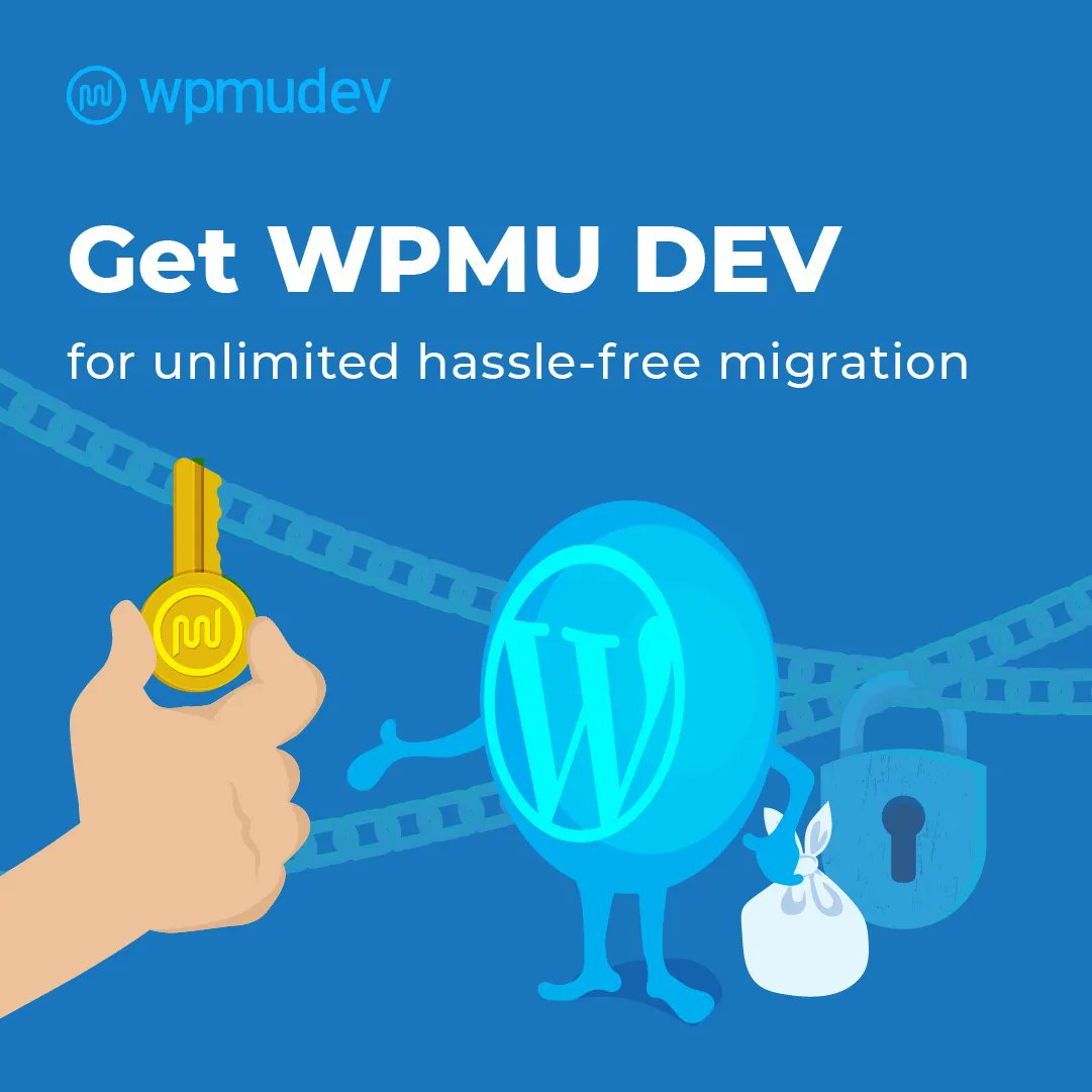 wpmudev's tweet photo. No need to stress about migrating websites when you have the unlimited resources of #WPMUDEV at your disposal. 👊

Check out the link to know more - https://t.co/EXS8PxgBSD 

#migrating #website #WebsiteDevelopment #MigrationGuide https://t.co/QoxOD70Fs3