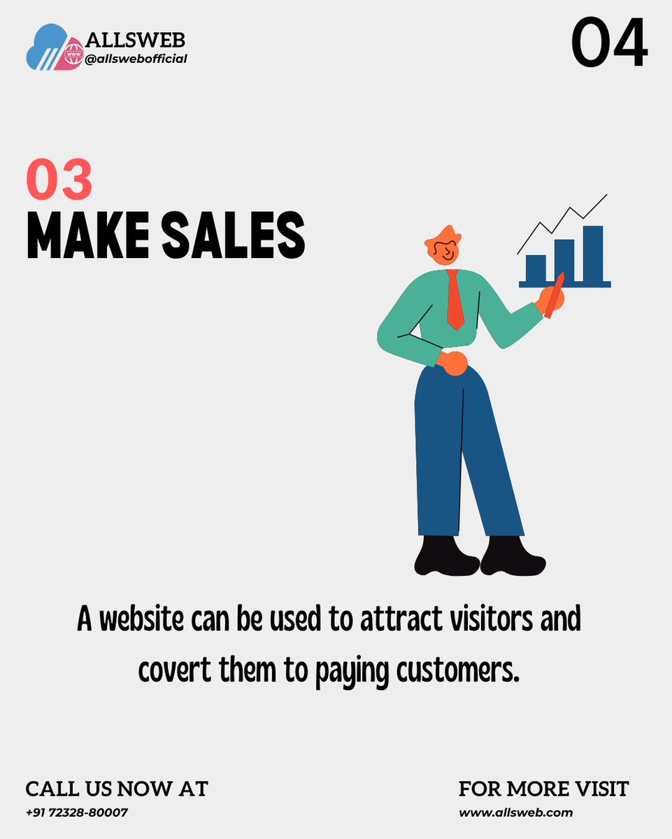 allswebtech's tweet photo. Why Every Business Needs A Website?

If you understood why every business needs a website then contact us to get one for your business:
Ph: 91 72328-80007
Website: https://t.co/XBs2ftNGpy

#website #webdesign #design #websitedesign #marketing #digitalmarketing #seo #webdevelop https://t.co/aJqVqX43lh