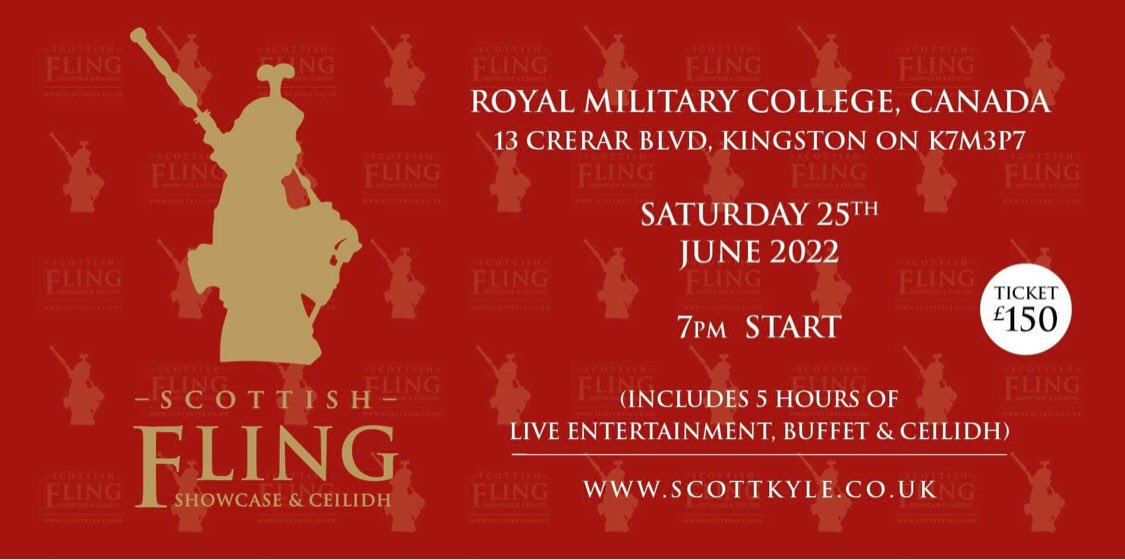 FlingLimestone's tweet image. Let’s get the word out about our upcoming Scottish Fling in Canada with our guest @ScottJKyle1   Please retweet.