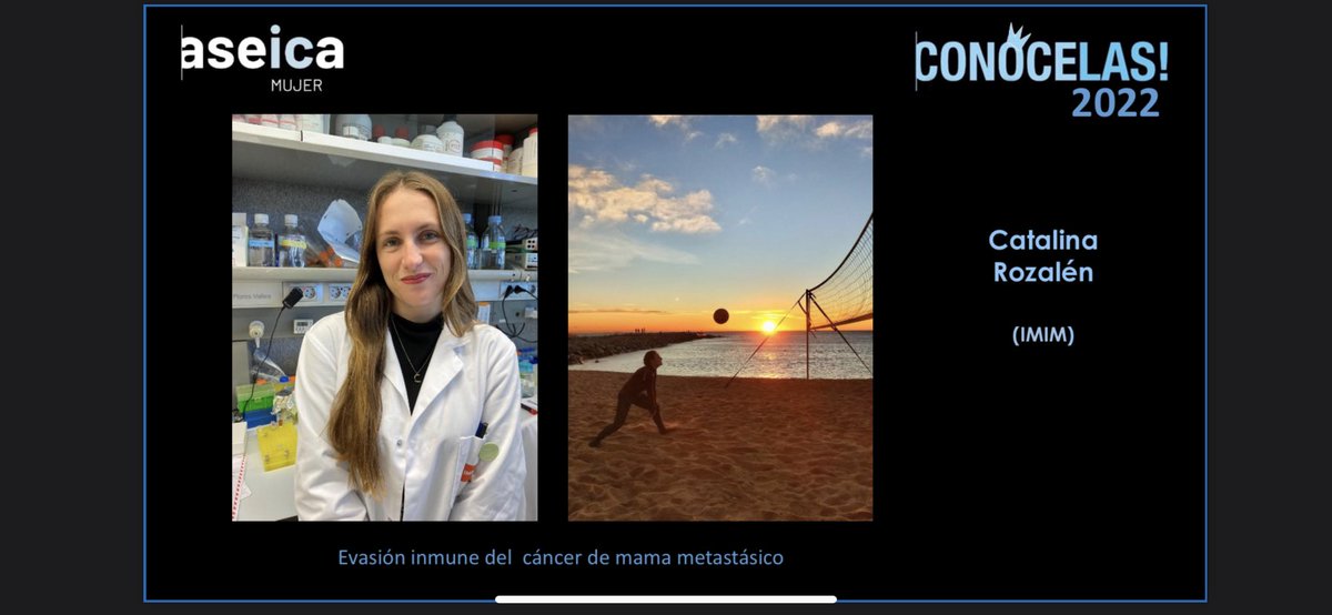 CatiRozalen's tweet photo. Com a membre d’@ASEICAnews , estic encantada de participar aquest 8 de Febrer en el #CONOCELAS, un event ple de científiques!👩🏼‍🔬 Apunta’t🧬 #WomenInScience https://t.co/IaRFO5mIcH