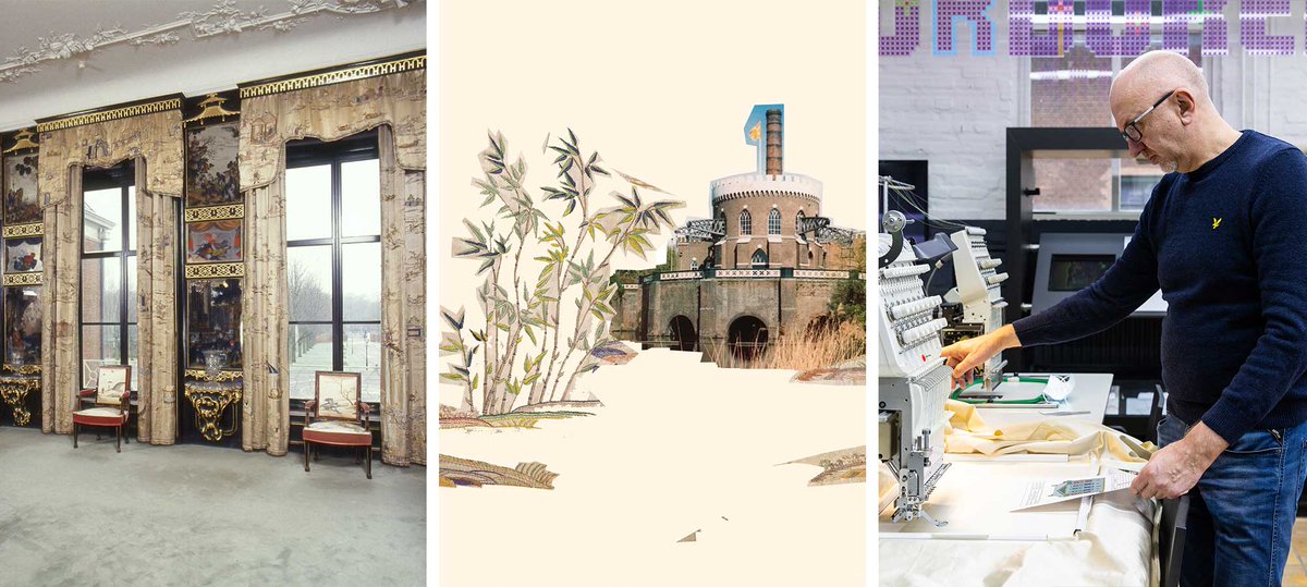 NIEUWS! TextielMuseum maakt nieuwe gordijnen voor Paleis Huis ten Bosch. Lees meer via: textielmuseum.nl/nieuwe-gordijn…