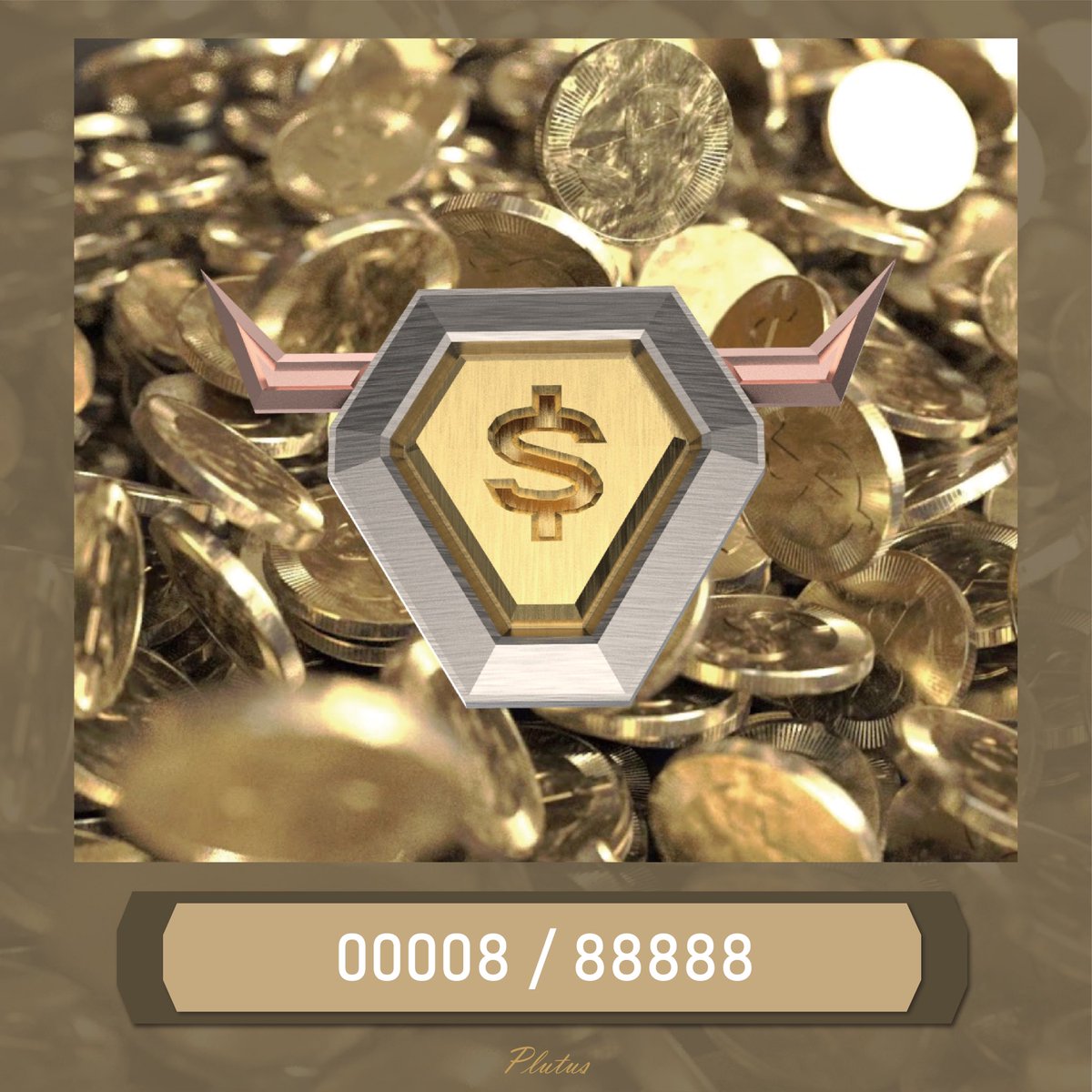 PlutusSeries's tweet photo. Plutus is fortune god in Greek.
We’ll keep creating money badges.
#crypto #NFT 
#Buybadgesbringbeforehandbelief 
#BBBBB https://t.co/tQkOIFudhF