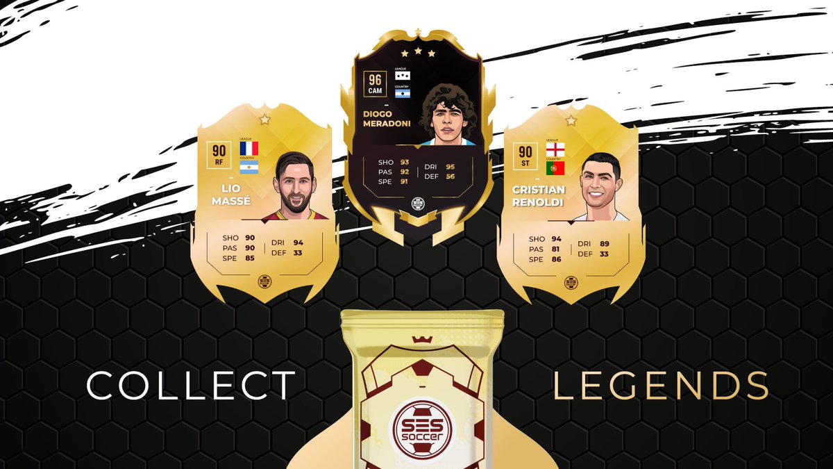 📌 Create your perfect line-up through our pack system and trade players on the market! 

👉 Choose between our game modes, board or simulator and start earning weekly rewards.