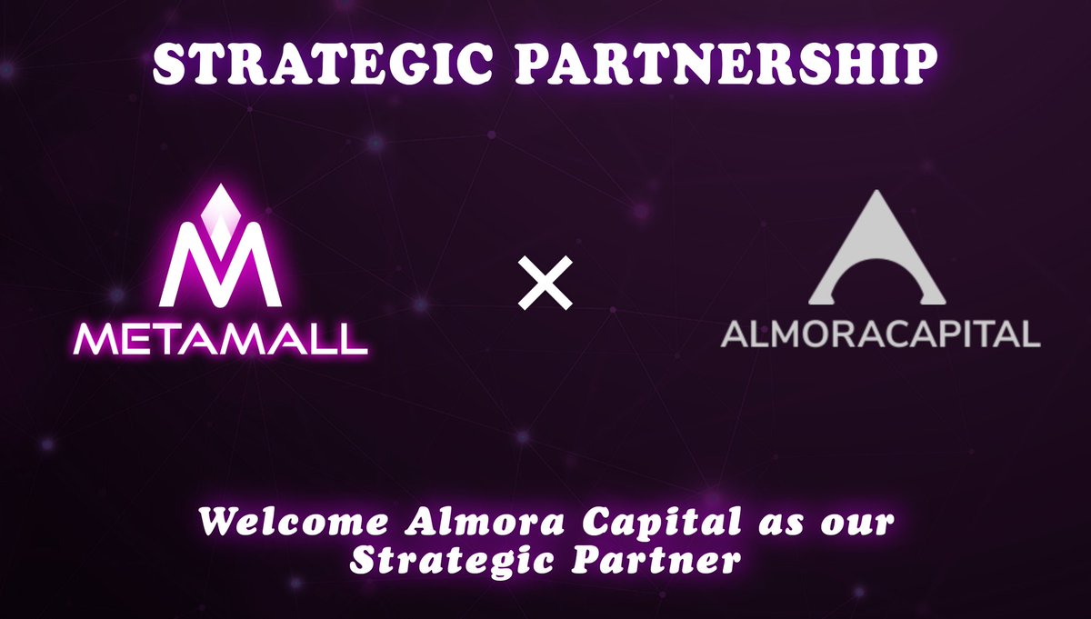 💥Metamall announce #partnership with Almora Capital💥

🤠An esteemed #blockchain investment firm &amp; service provider, Almora Capital is an exemplary leader around the globe when it comes to crypto asset investment &amp; management💎

<a href="/Metamall_io/">Metamall</a> <a href="/AlmoraCapital/">AlmoraCapital</a> #thecryptolifestyle